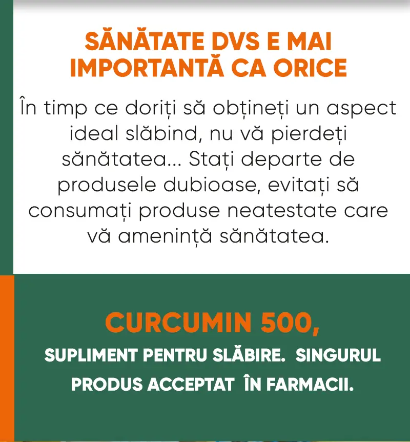 Curcumin 500 - Romania - NEW